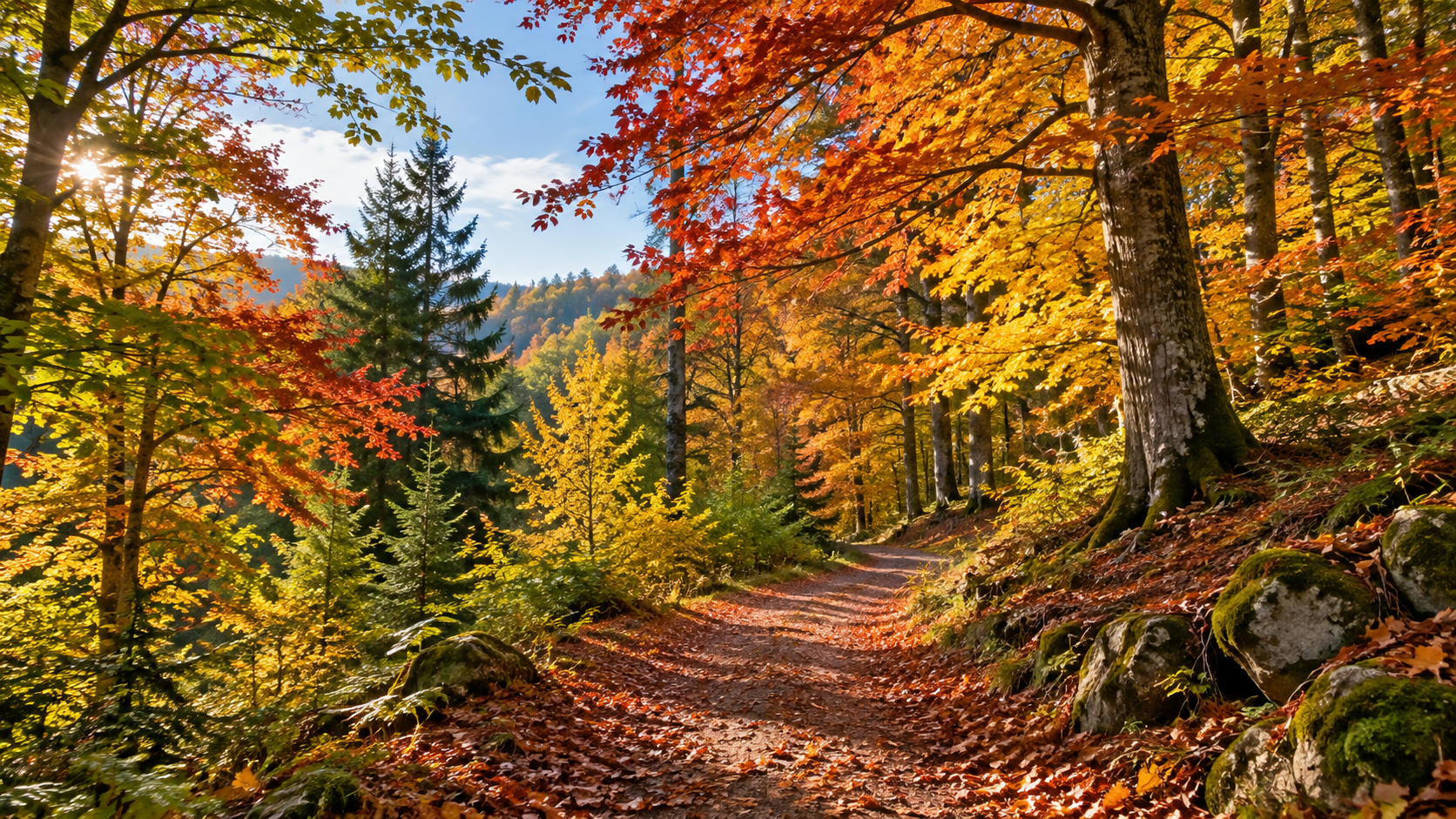 Was ist ein Indian Summer? Darum leuchten die Blätter im Herbst