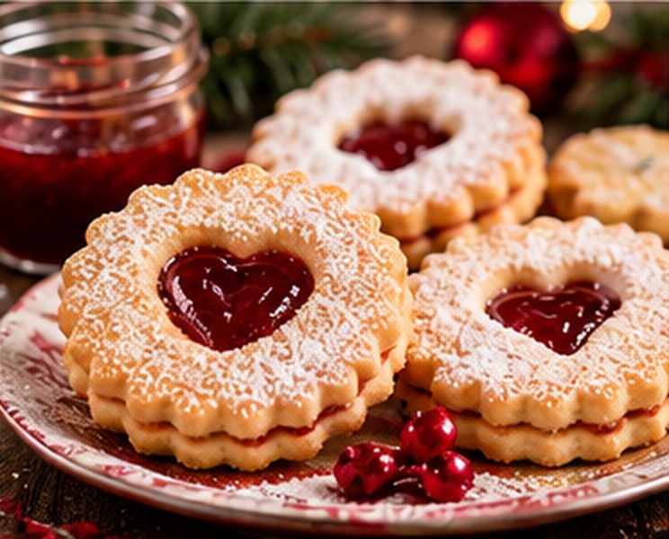 Spitzbuben mit Marmelade