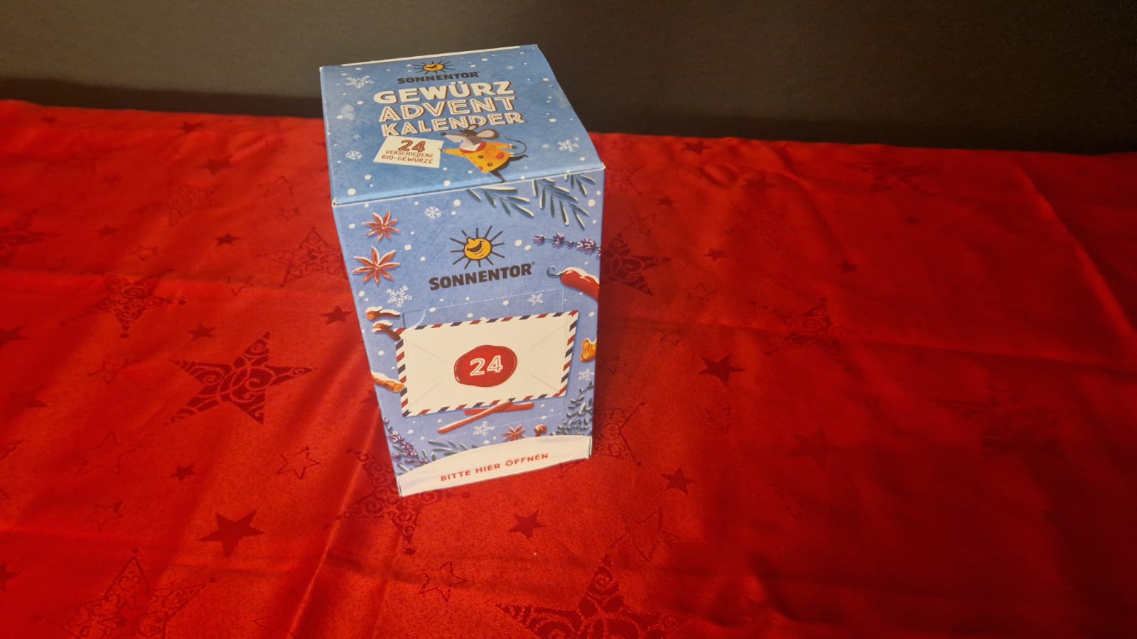 Sonnentor Gewürz-Adventskalender von vorne