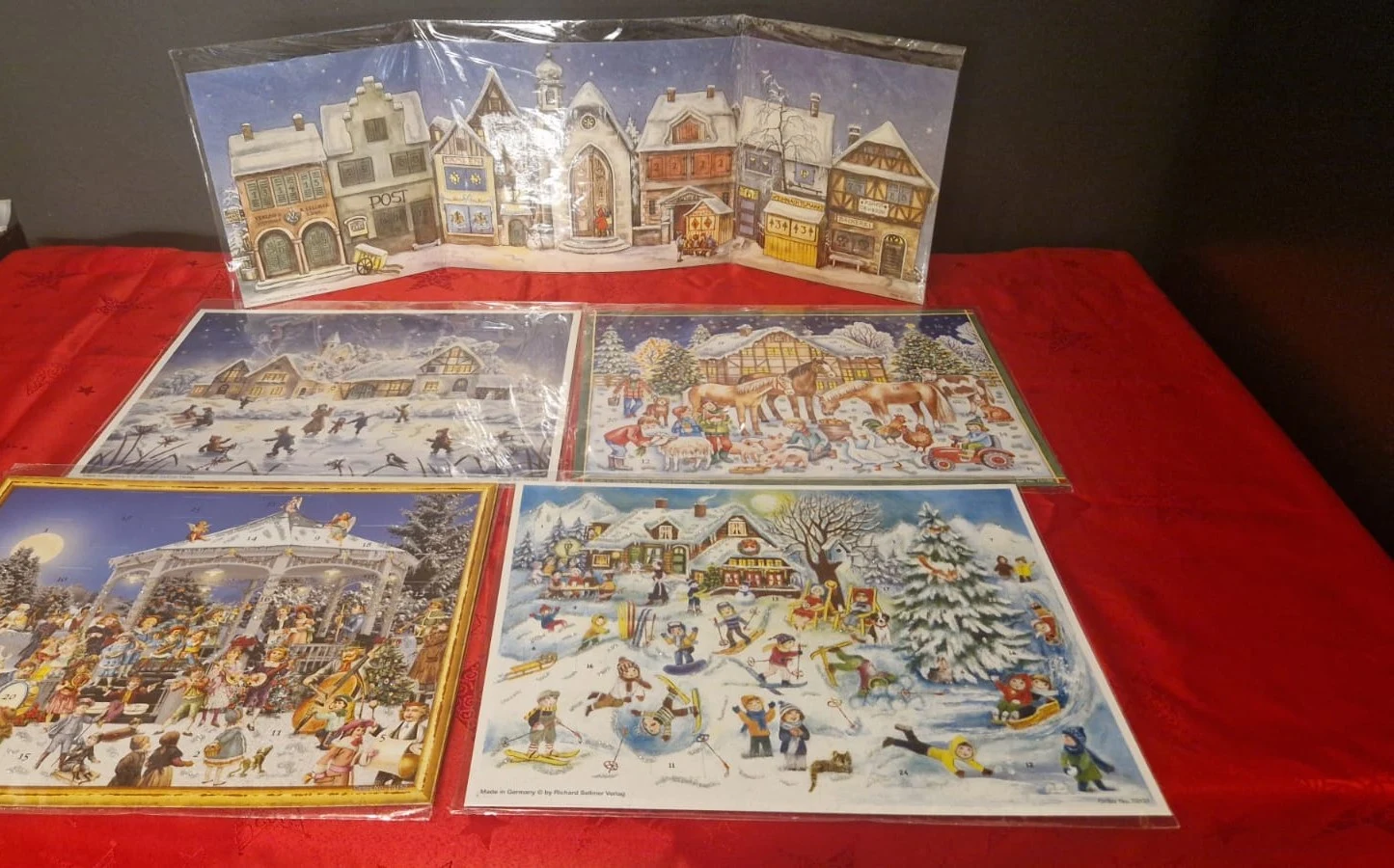Mehrere nostalgische Sellmer Adventskalender im Test